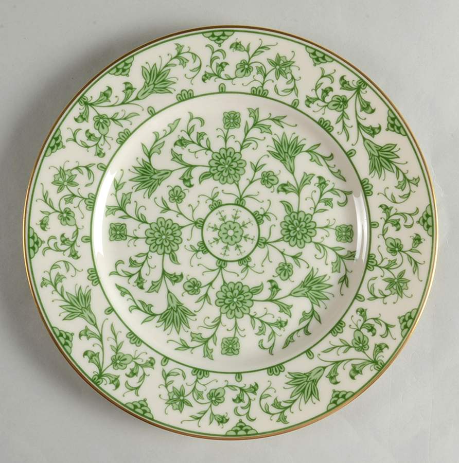 Lorraine Green Luncheon Plate by Franciscan-1
