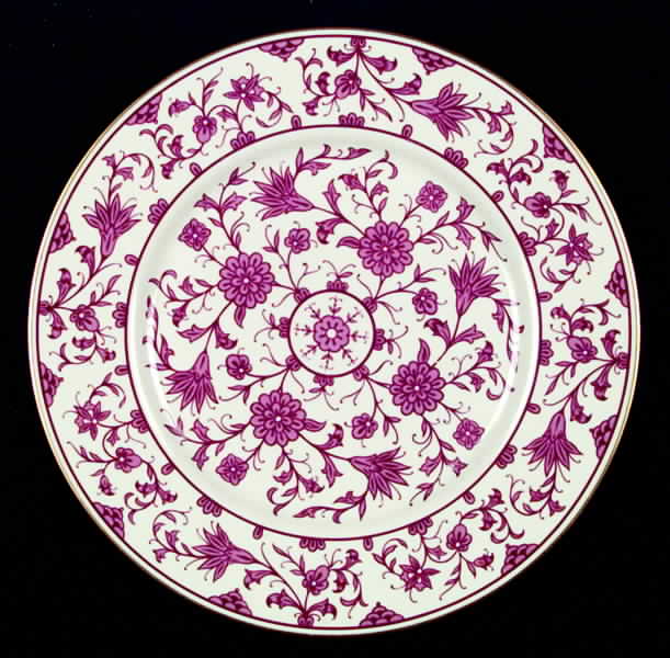 Lorraine Maroon Dinner Plate by Franciscan-1