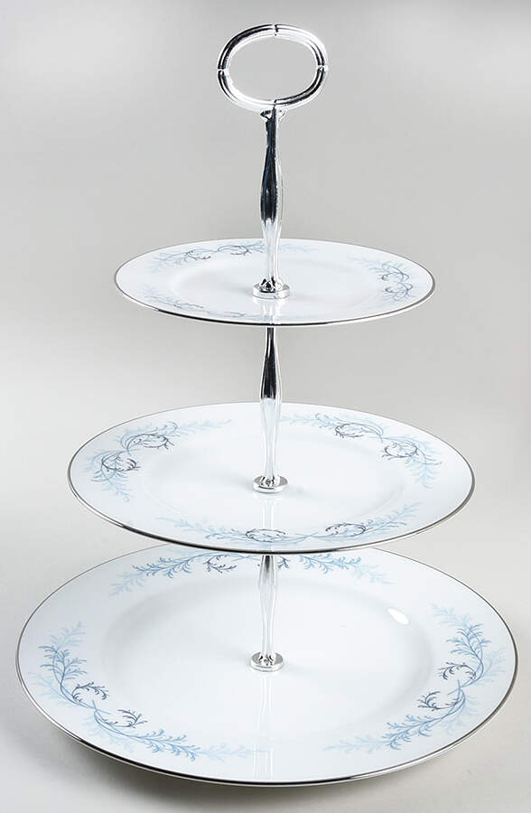 Lucerne 13 7/8"-14 1/4" 3-Tiered Serving Tray(DP,SP,BB) HC by Franciscan-1