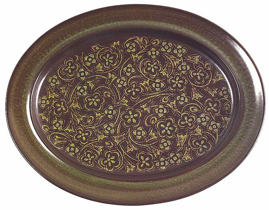 Madeira (USA) 11" Oval Serving Platter by Franciscan-1