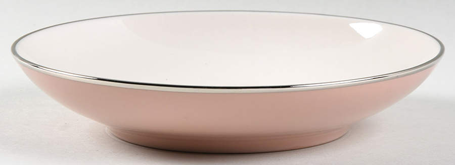 Magnolia (Platinum Trim) Coupe Soup Bowl by Franciscan-1