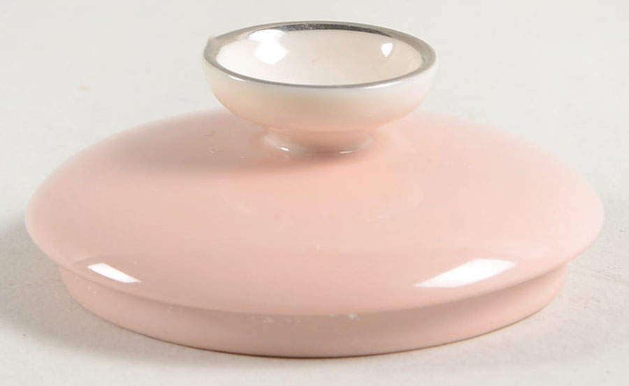 Magnolia (Platinum Trim) Lid for Sugar Bowl by Franciscan-1