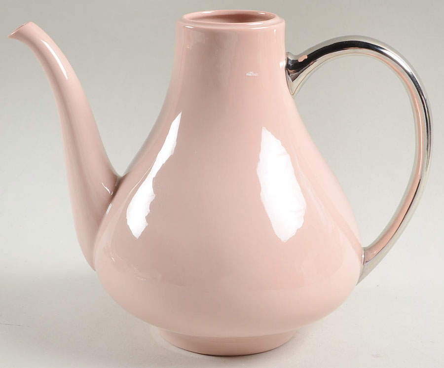 Magnolia (Platinum Trim) Coffee Pot No Lid by Franciscan-1
