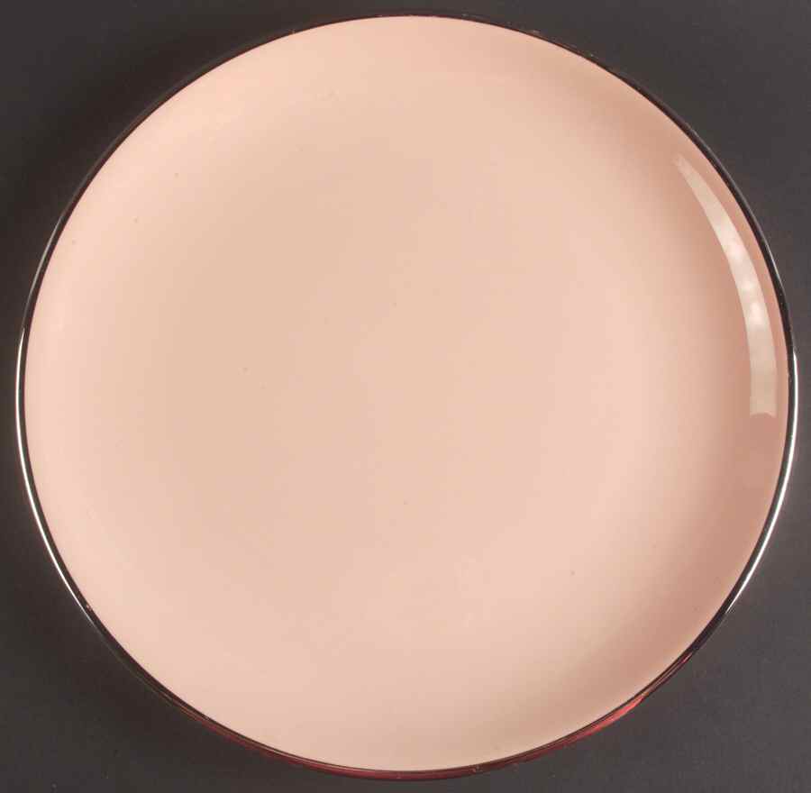 Magnolia (Platinum Trim) 13" Chop Plate (Round Platter) by Franciscan-1