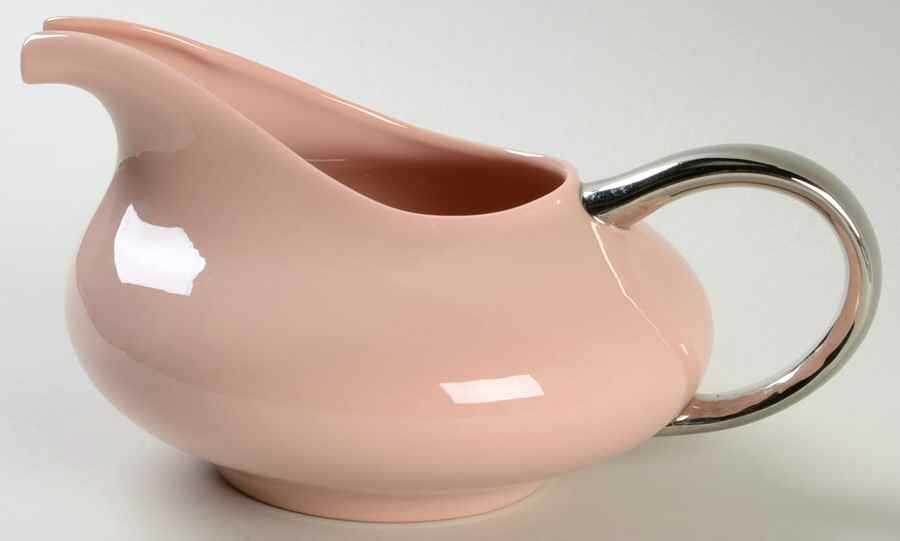 Magnolia (Platinum Trim) Gravy Boat by Franciscan-1