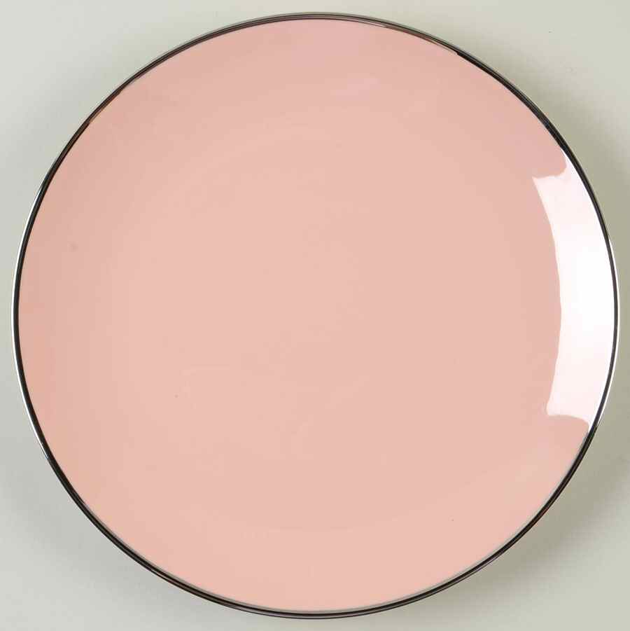 Magnolia (Platinum Trim) Salad Plate by Franciscan-1