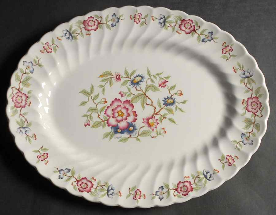 Mandarin 14" Oval Serving Platter by Franciscan-1