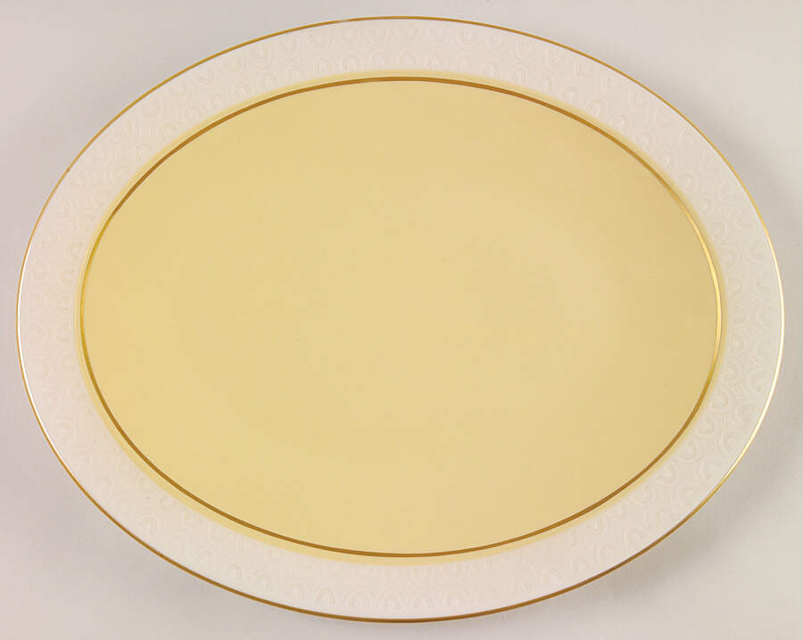 Martinique (Fine China) 13" Oval Serving Platter by Franciscan-1