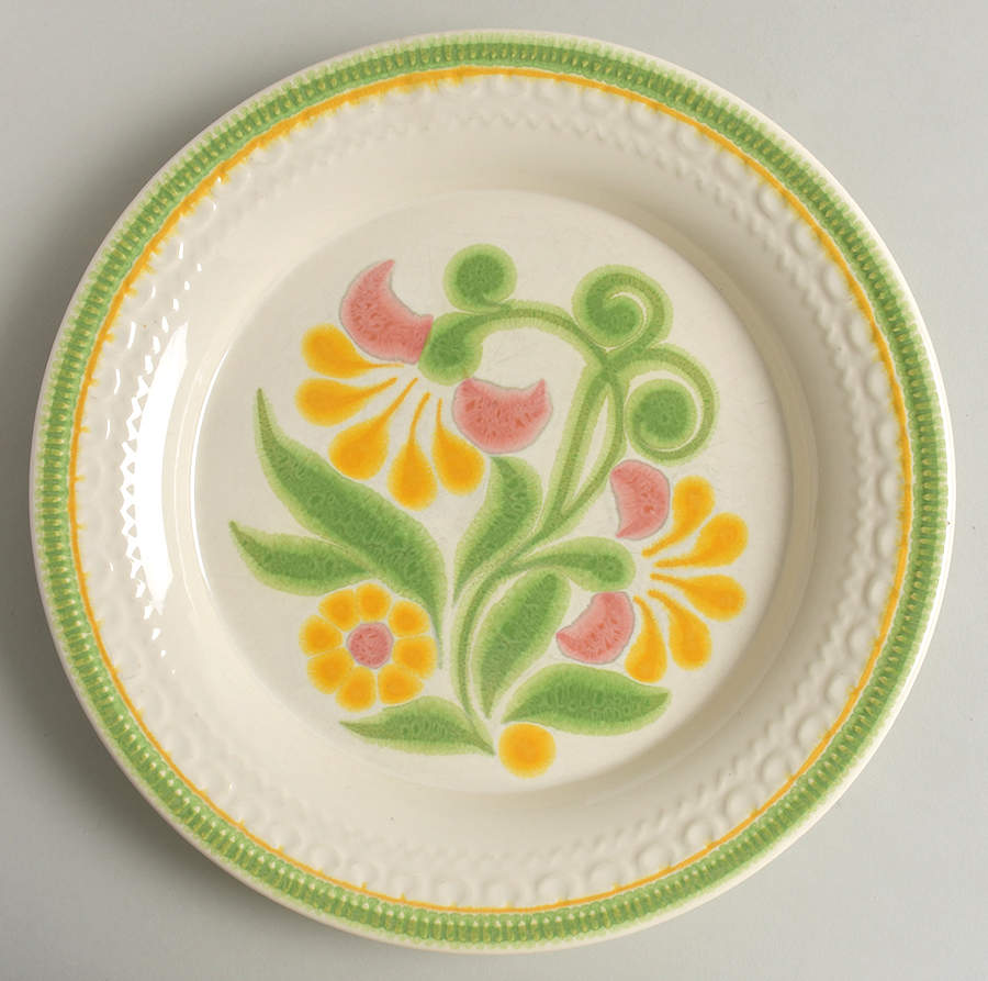 Maypole Dinner Plate by Franciscan-1