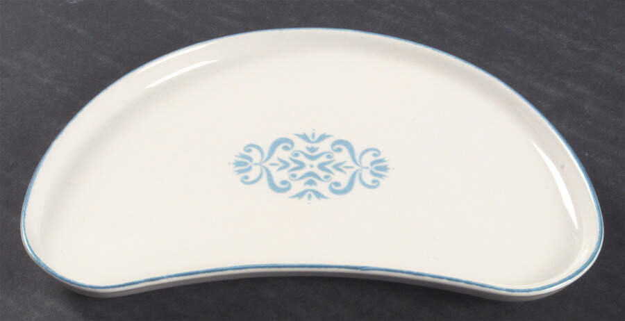 Medallion Blue Crescent Salad Plate by Franciscan-1