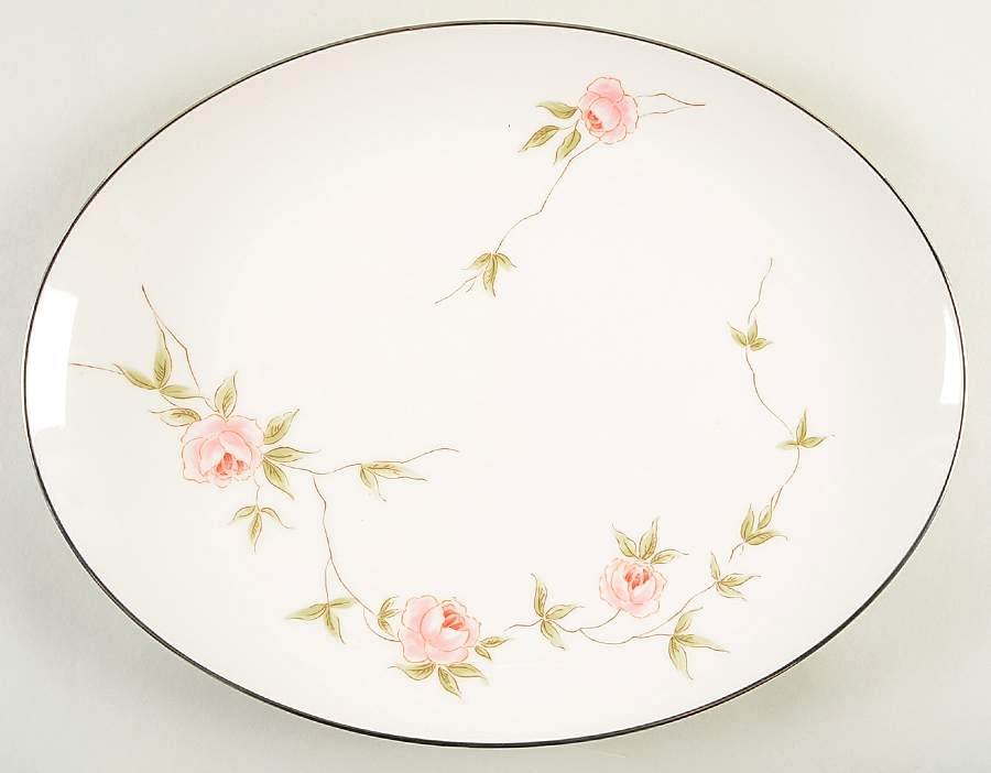 Melrose 15" Oval Serving Platter by Franciscan-1
