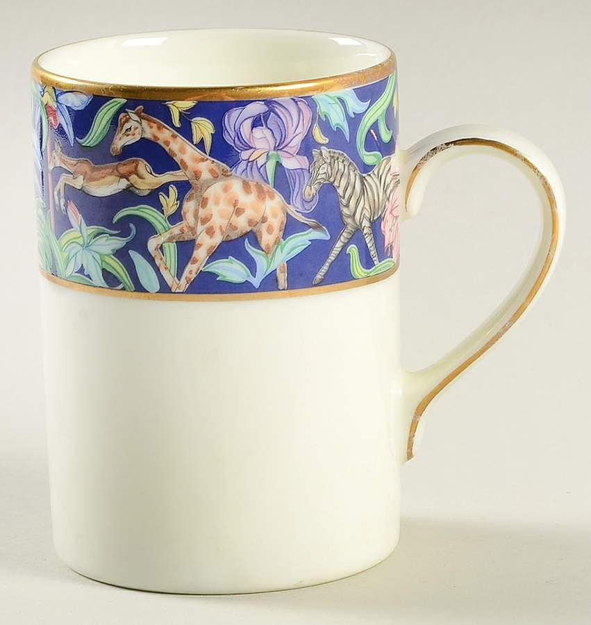 Menagerie Blue Mug by Franciscan-1