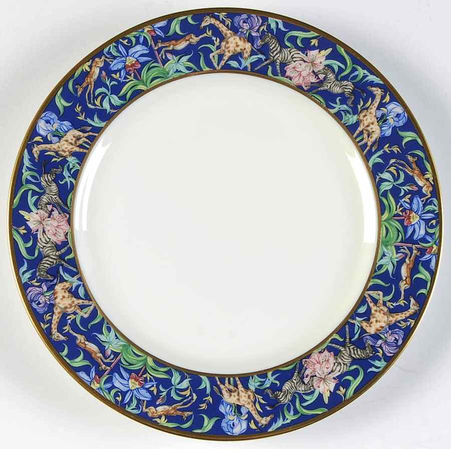 Menagerie Blue Bread & Butter Plate by Franciscan-1