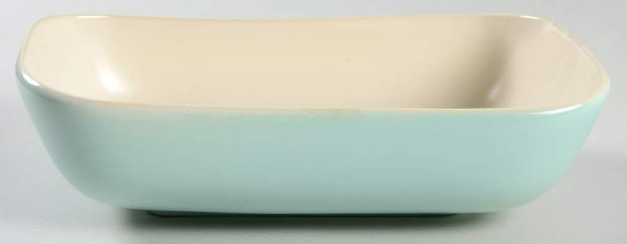 Metropolitan Aqua (Turquoise) 9" Oval Vegetable Bowl by Franciscan-1