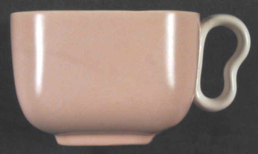 Metropolitan Coral Flat Cup by Franciscan-1