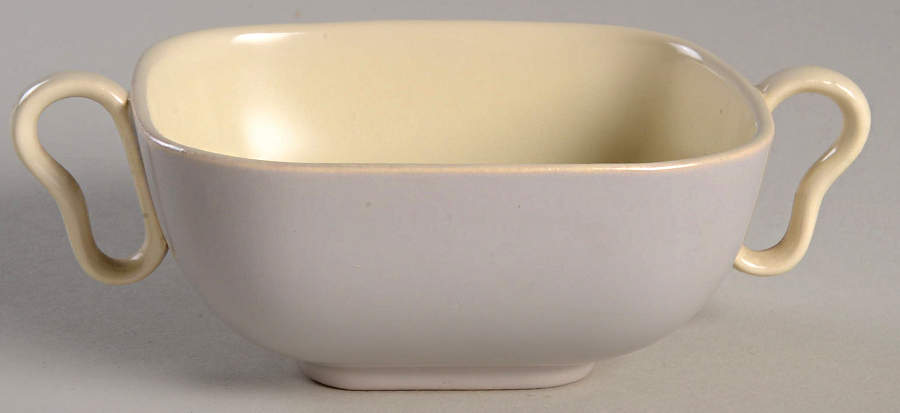 Metropolitan Gray Flat Cream Soup Bowl by Franciscan-1
