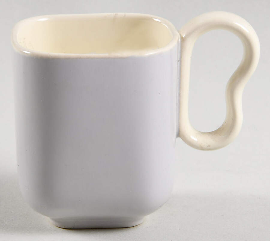 Metropolitan Gray Flat Demitasse Cup by Franciscan-1