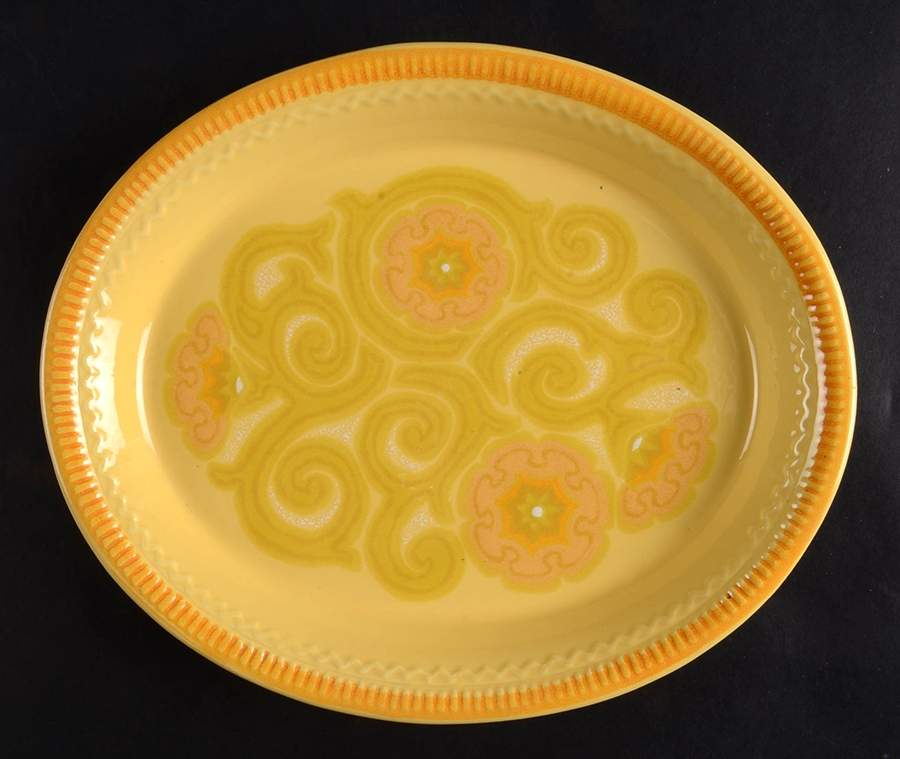 Mirasol 9" Oval Serving Platter by Franciscan-1