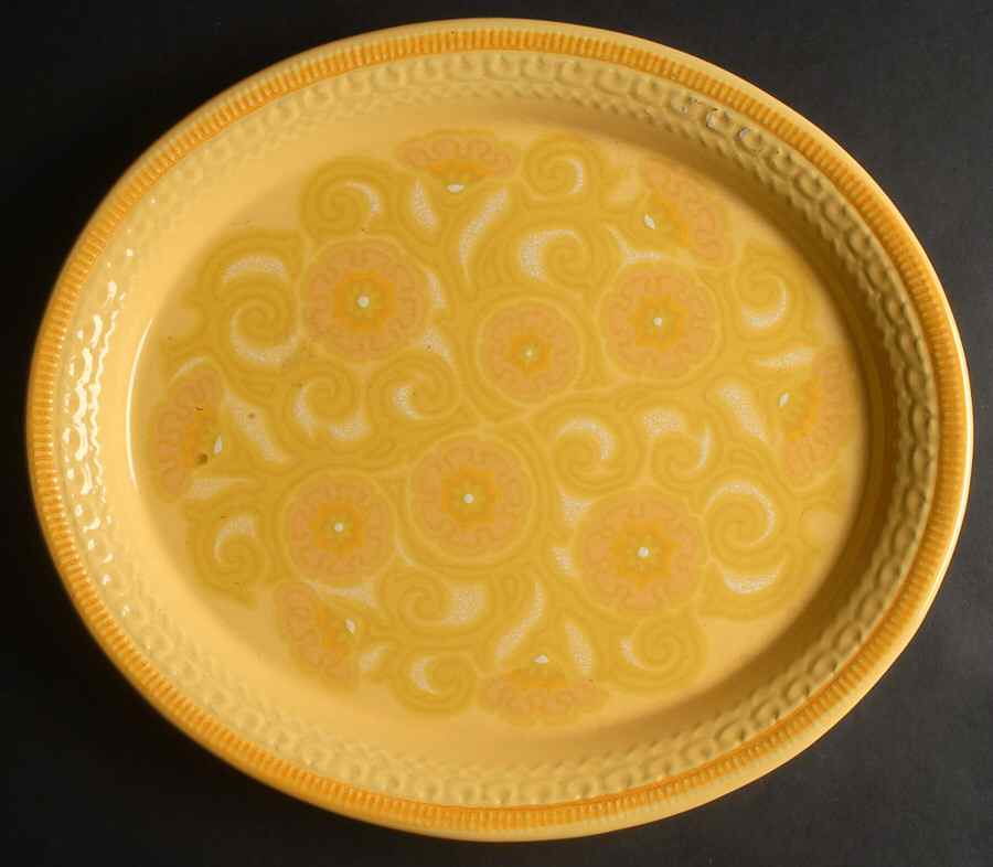 Mirasol 14" Oval Serving Platter by Franciscan-1