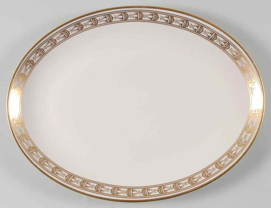 Monterey (Gold) 16" Oval Serving Platter by Franciscan-1