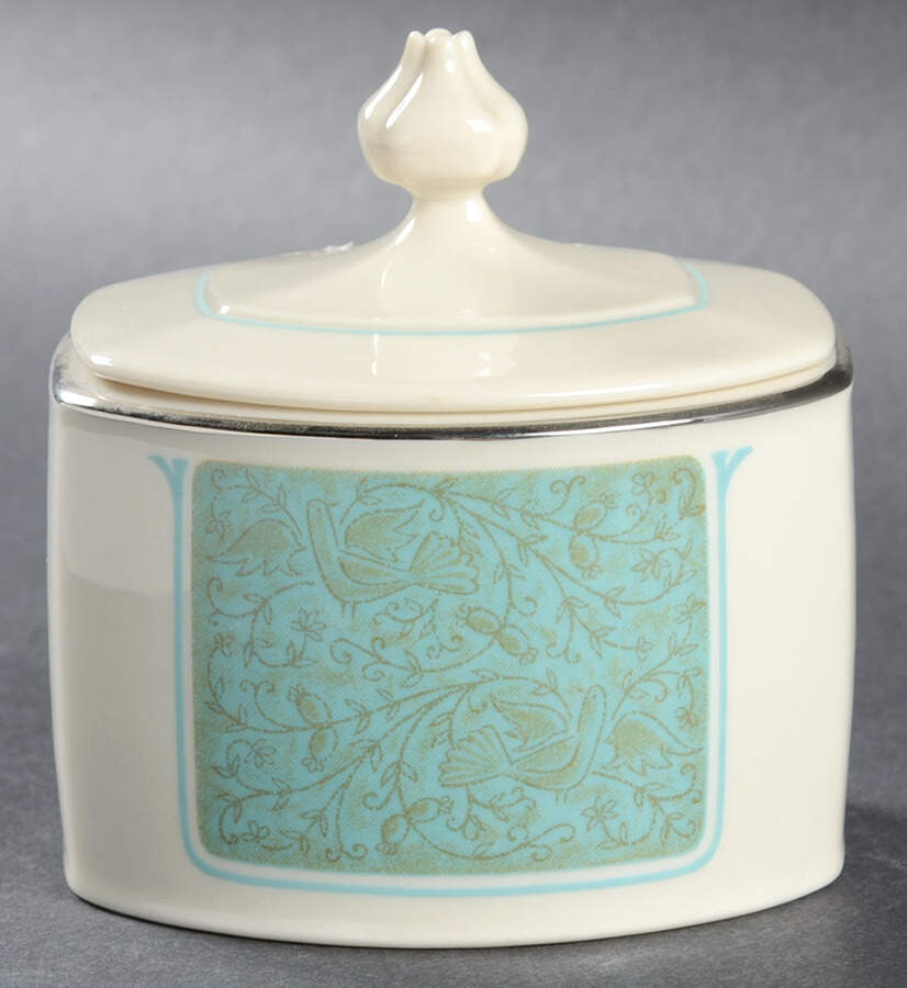 Nightingale Sugar Bowl & Lid by Franciscan-1