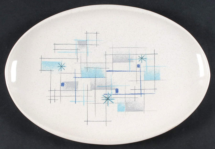 Oasis 13" Oval Serving Platter by Franciscan-1