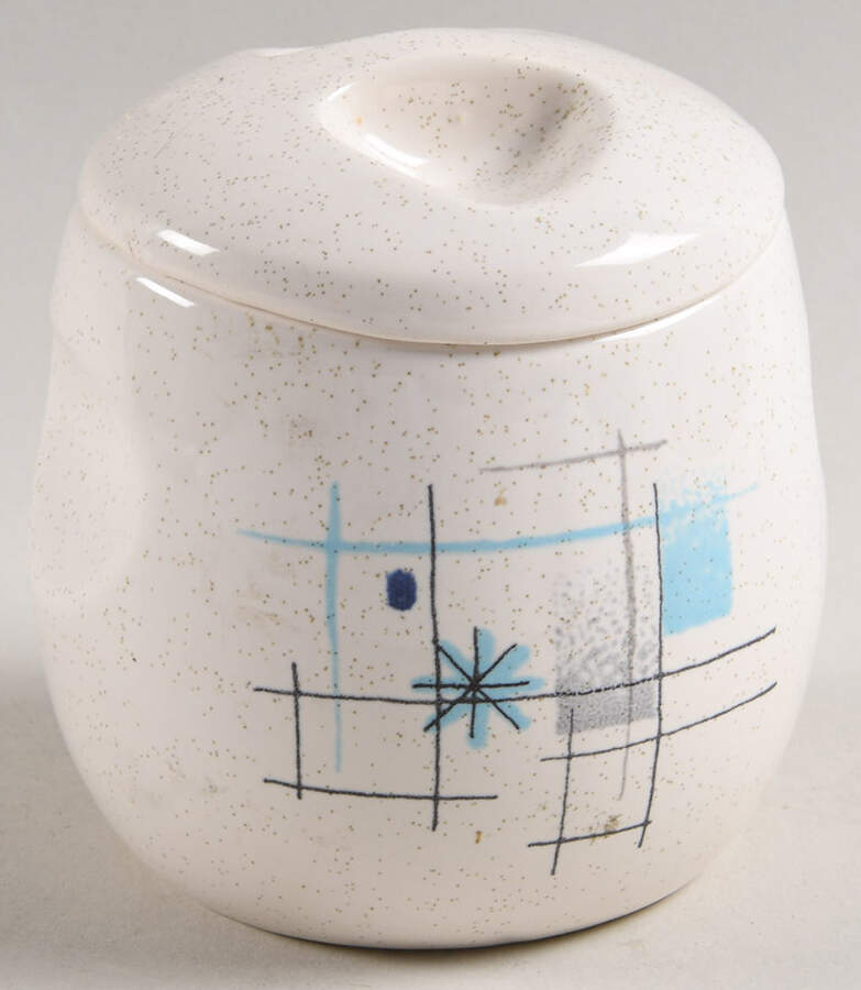 Oasis Sugar Bowl & Lid by Franciscan-1