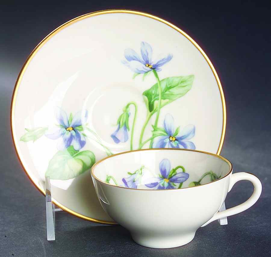 Olympic Flat Demitasse Cup & Saucer Set by Franciscan-1