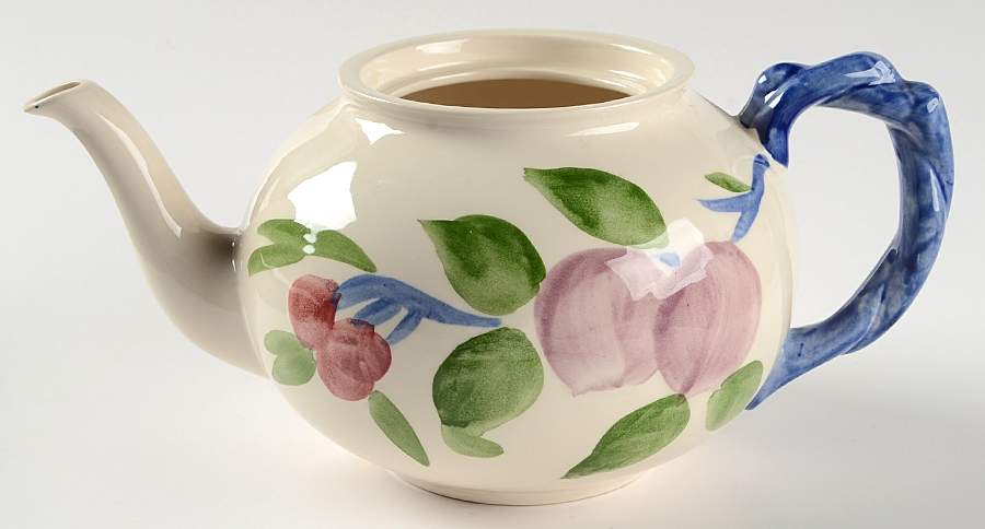 Orchard Glade Teapot No Lid by Franciscan-1