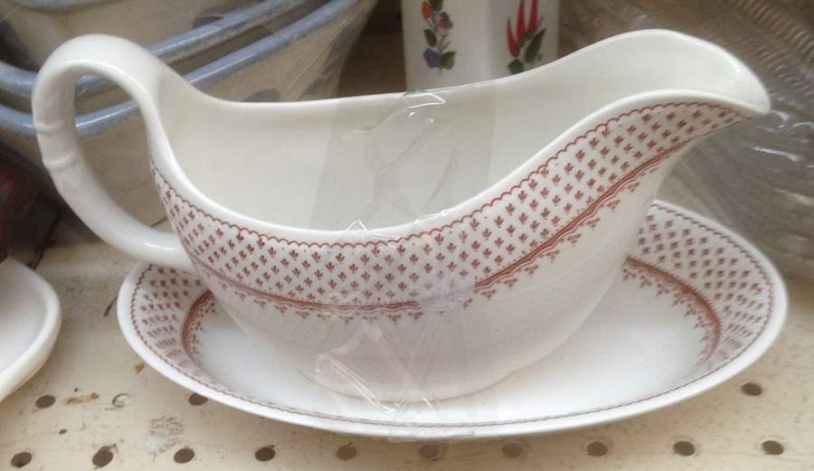 Orleans Gravy Boat & Underplate/Relish by Franciscan-1