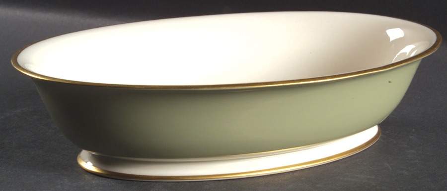 Palomar Jasper (Light Green) 9" Oval Vegetable Bowl by Franciscan-1