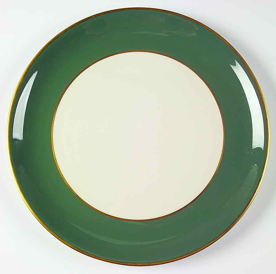 Palomar Jade (Dark Green) 13" Chop Plate (Round Platter) by Franciscan-1