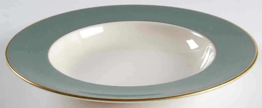 Palomar Jade (Dark Green) Rim Soup Bowl by Franciscan-1