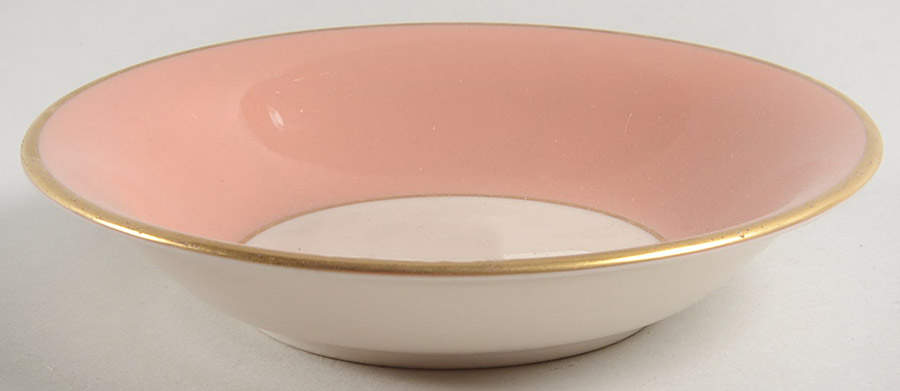 Palomar Cameo Pink (Gold Trim) Fruit/Dessert (Sauce) Bowl by Franciscan-1
