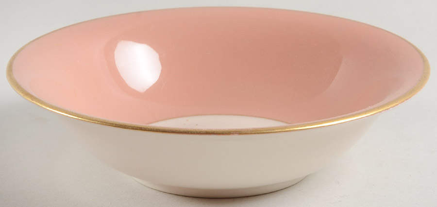 Palomar Cameo Pink (Gold Trim) Coupe Cereal Bowl by Franciscan-1