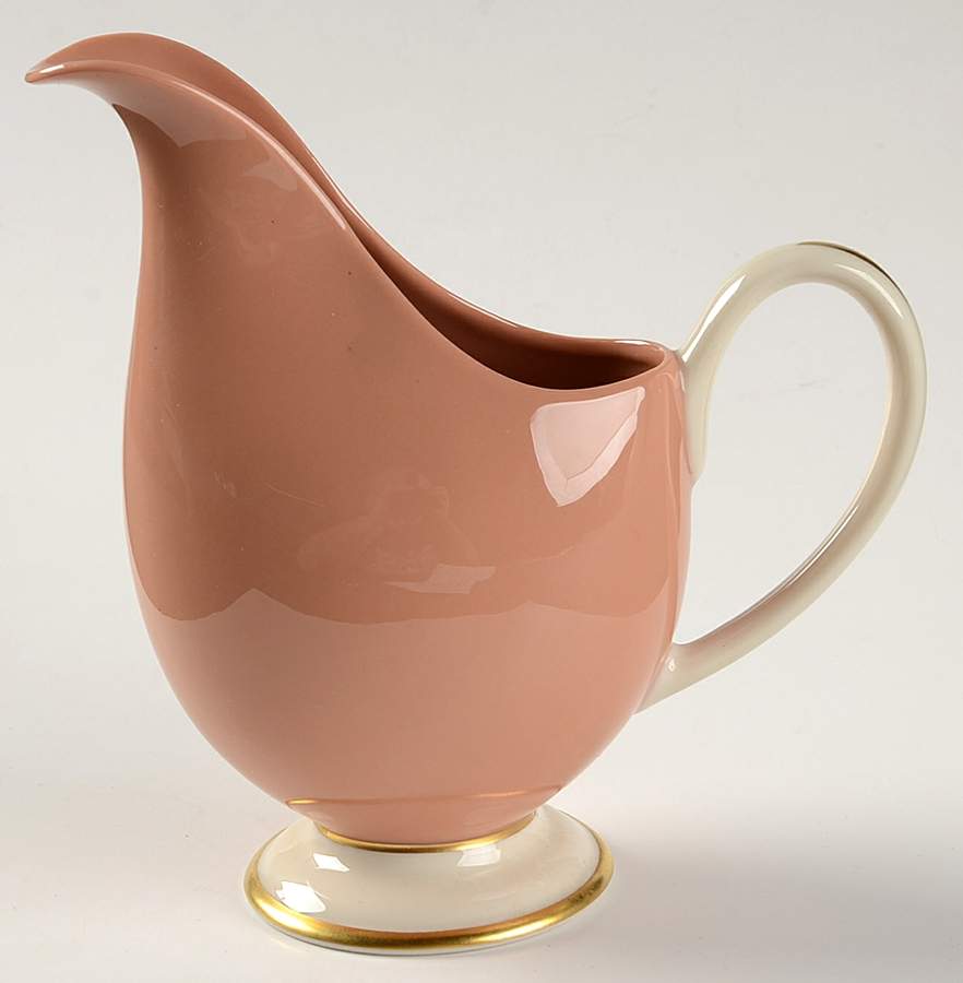 Palomar Cameo Pink (Gold Trim) Creamer by Franciscan-1