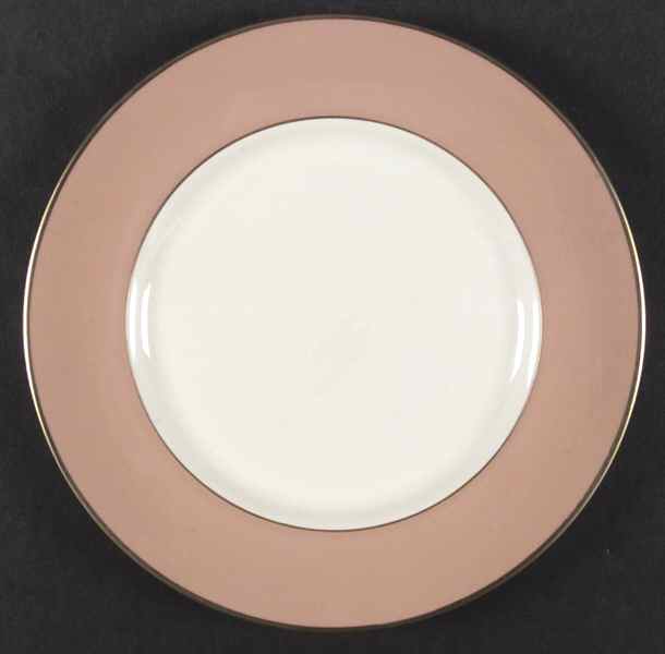 Palomar Cameo Pink (Gold Trim) Dinner Plate by Franciscan-1