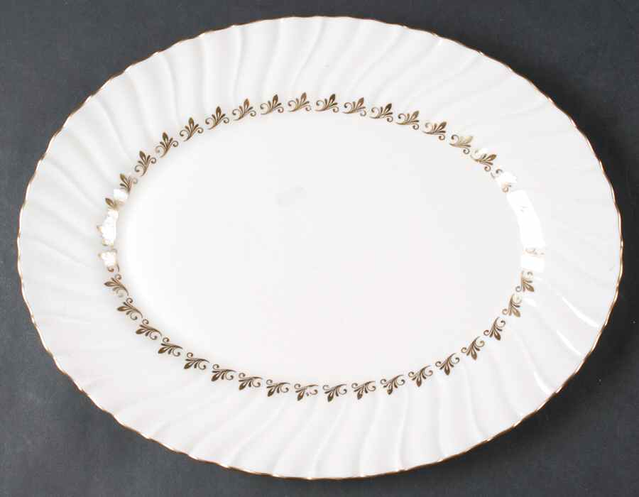 Patrician 13" Oval Serving Platter by Franciscan-1