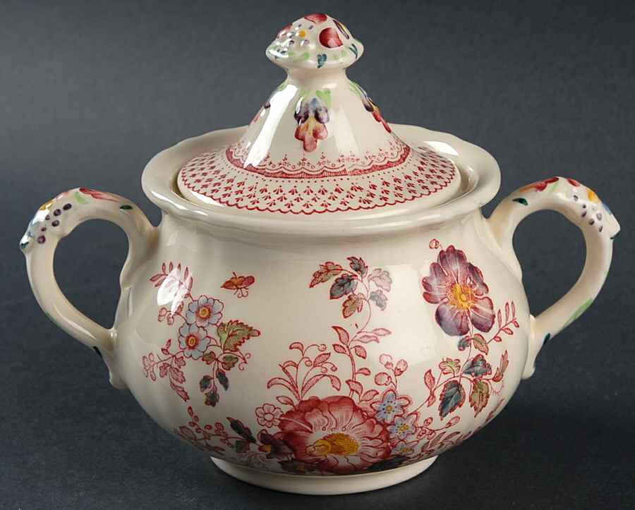 Paynsley Sugar Bowl & Lid by Franciscan-1