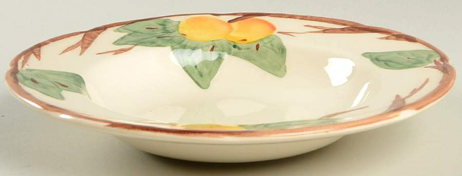 Peach Tree Rim Soup Bowl by Franciscan-1