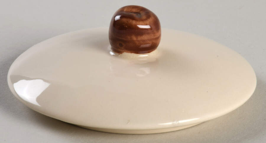 Peach Tree Lid for Sugar Bowl by Franciscan-1