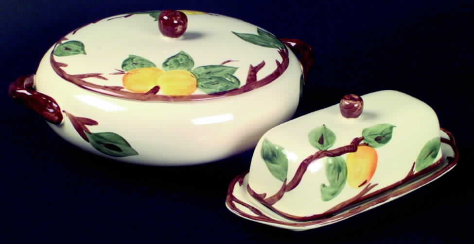 Peach Tree Round Covered Vegetable by Franciscan-1