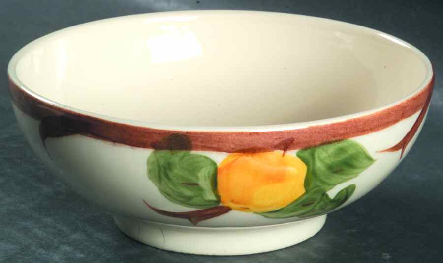Peach Tree Oatmeal Bowl by Franciscan-1