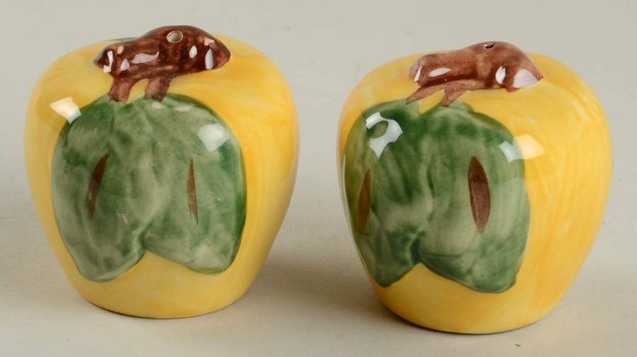Peach Tree Salt & Pepper Set by Franciscan-1