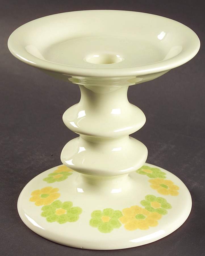 Picnic 5" Candlestick by Franciscan-1