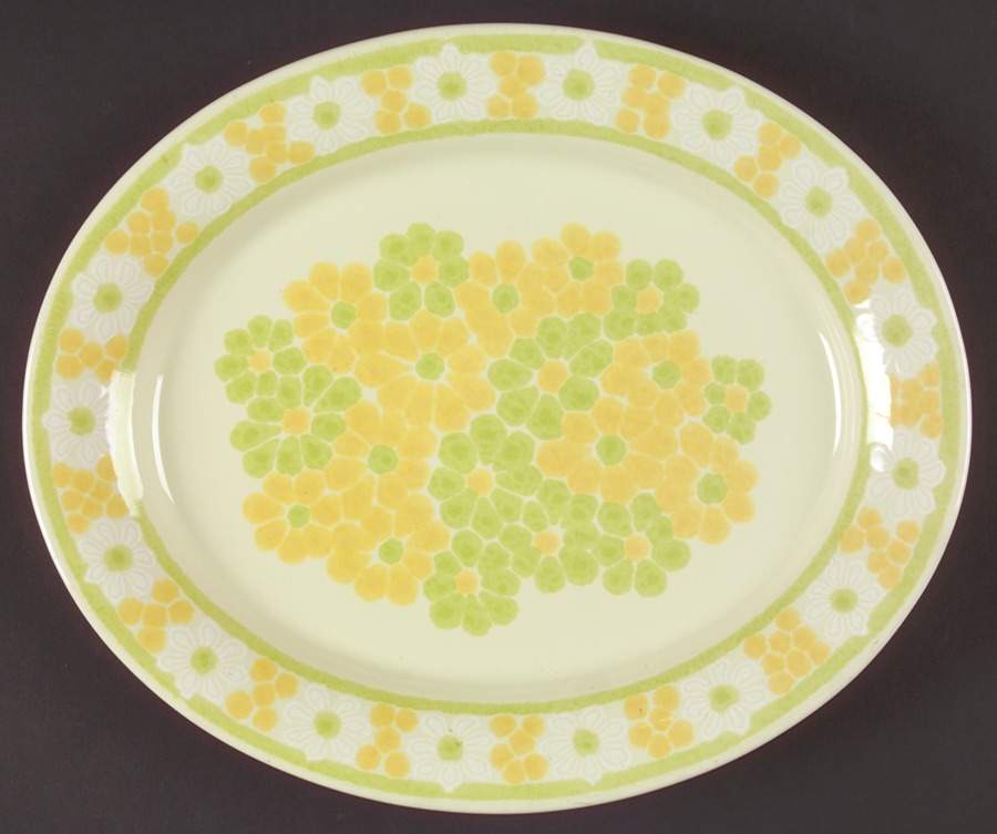 Picnic 12" Oval Serving Platter by Franciscan-1