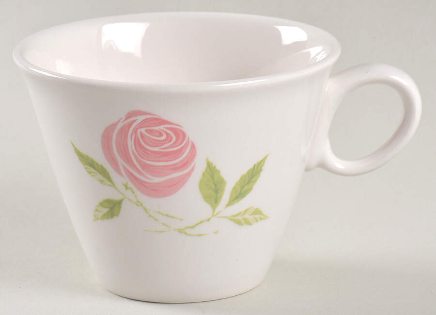 Pink A Dilly Flat Cup by Franciscan-1