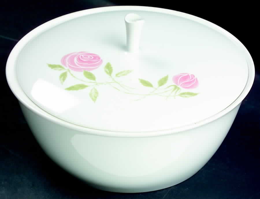 Pink A Dilly 1.75 Qt Round Covered Casserole by Franciscan-1