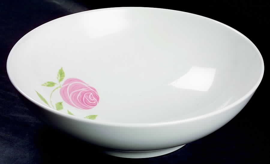 Pink A Dilly 10" Large Salad Serving Bowl by Franciscan-1