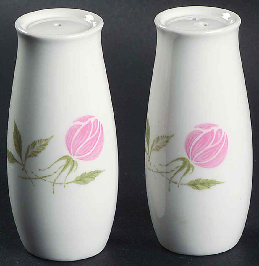 Pink A Dilly Salt & Pepper Set by Franciscan-1